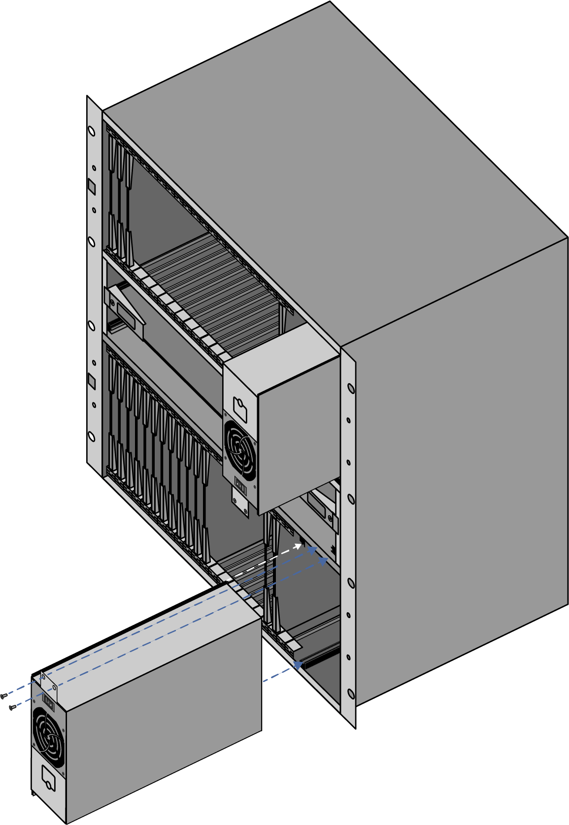 To Install or Remove a Power Supply