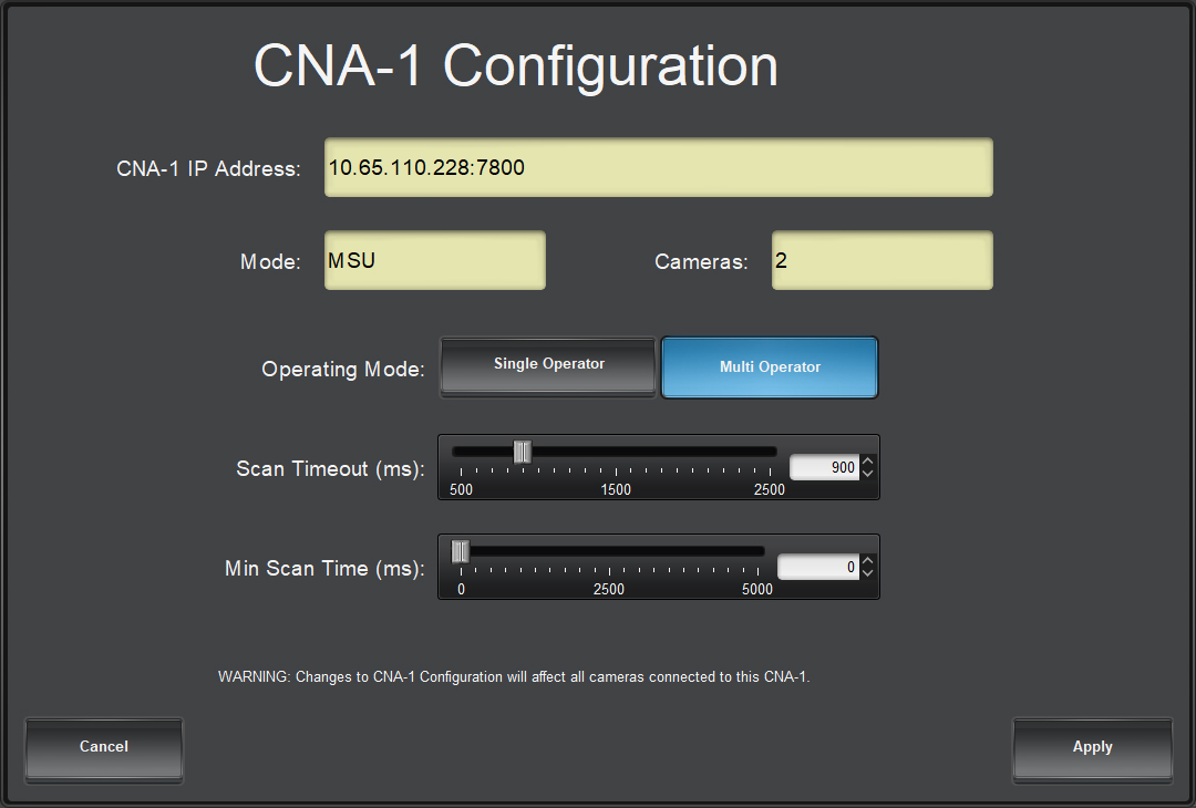 CNA-1configuration
