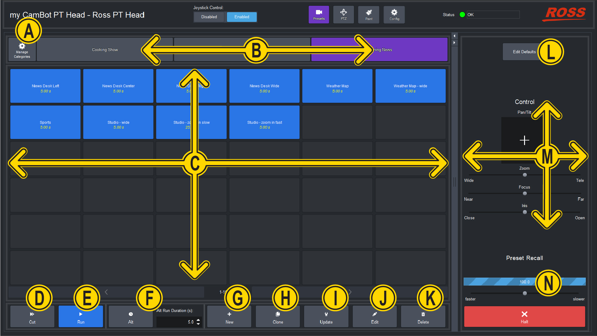 Image of Presetspanel sm.