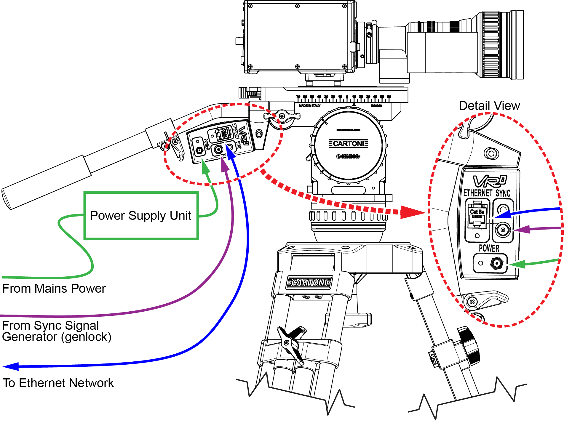 eSEN-networkSyncCables