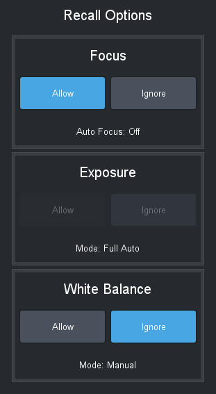 recallOptionsExample